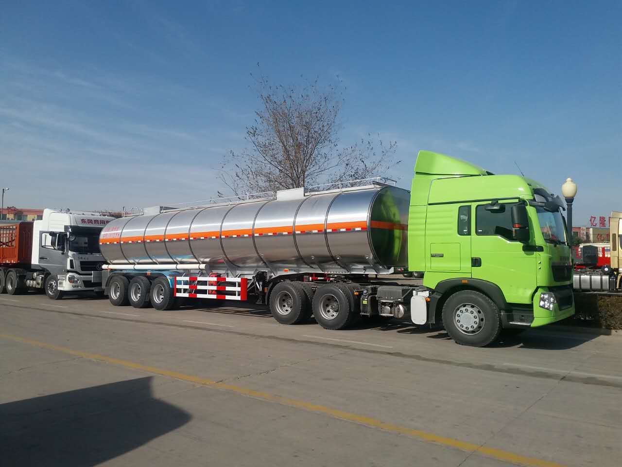 heated tanker trailer